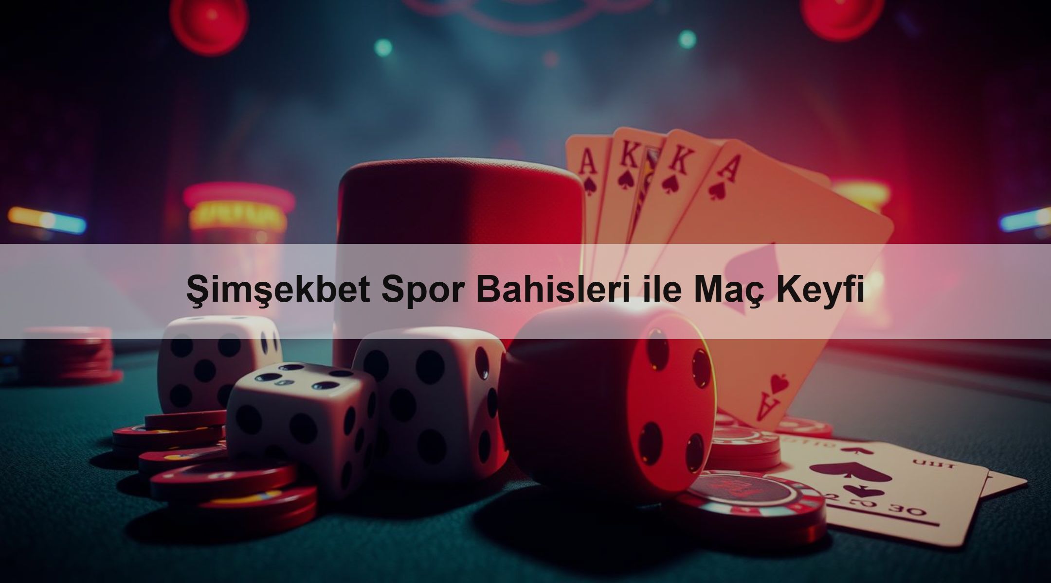 Şimşekbet Spor Bahisleri ile Maç Keyfi
